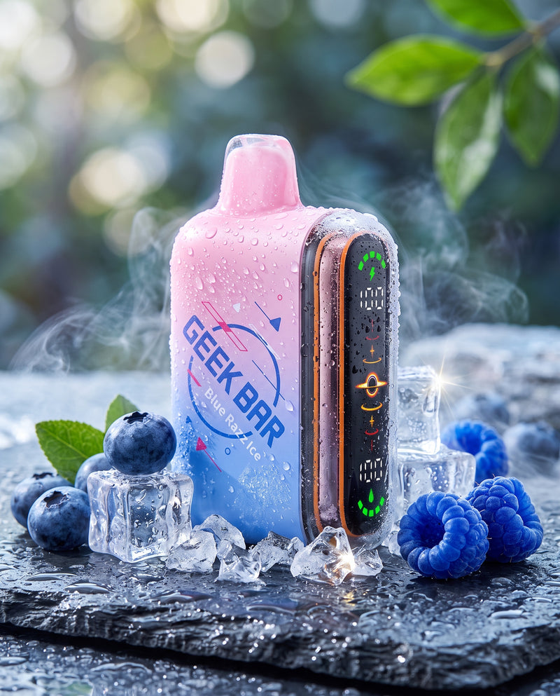 Blue Razz ice,Geek-Bar 2 Single 25K