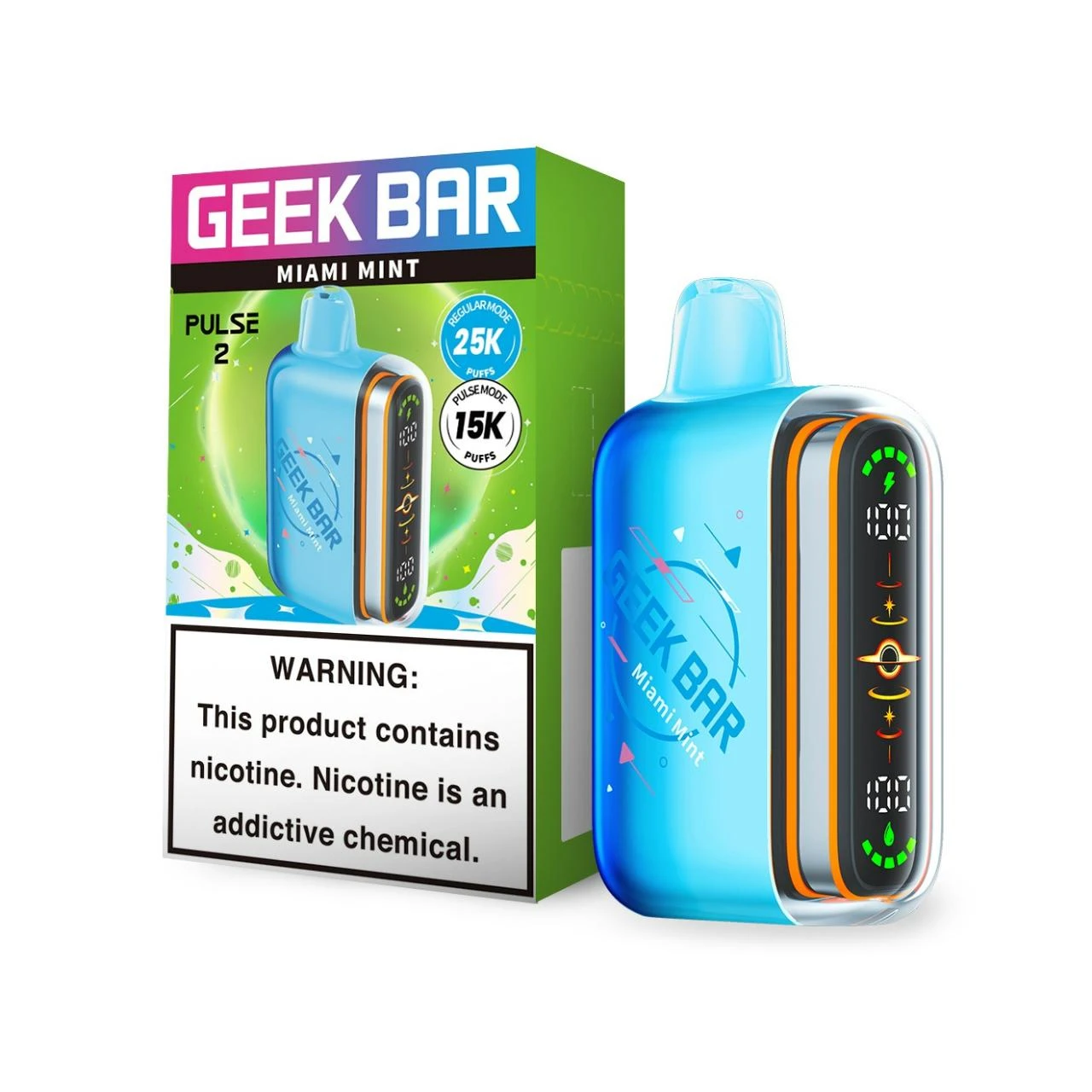 Geek Bar 2 25K Miami Mint