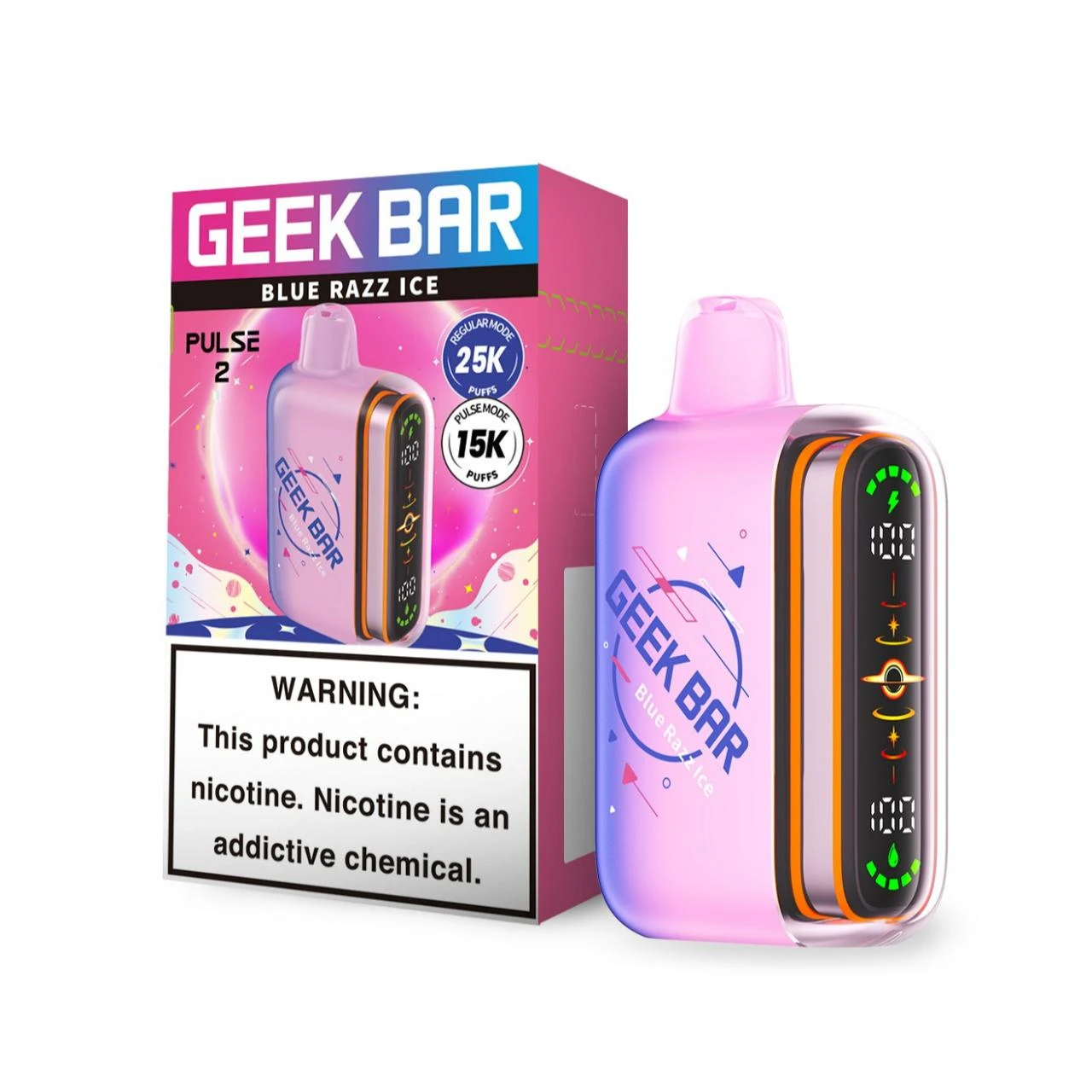 Geek Bar 2 25K Blue Razz Ice