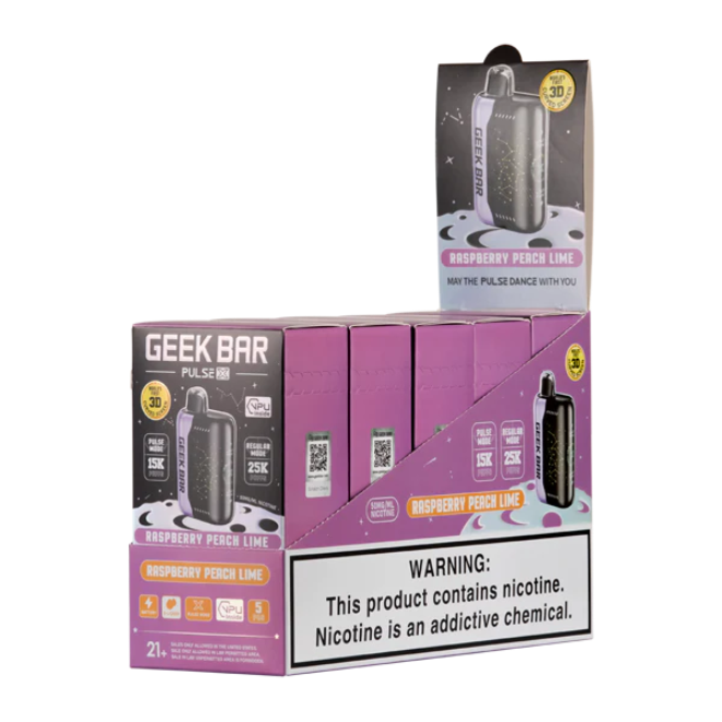 Geek Bar X Raspberry Peach Lime
