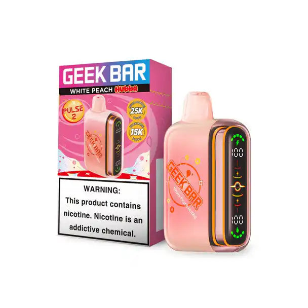 Geek Bar 2 25K white peach