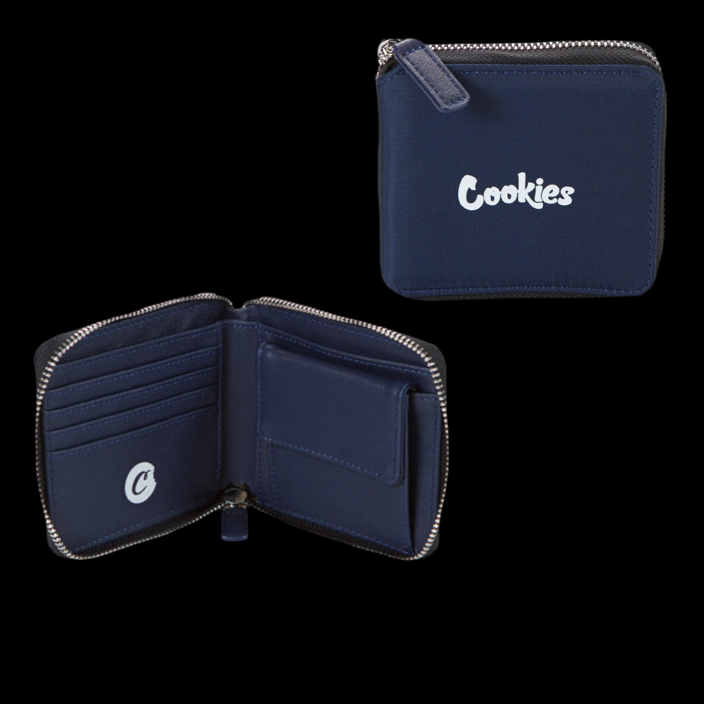 COOKIES Luxe Zipper Wallet