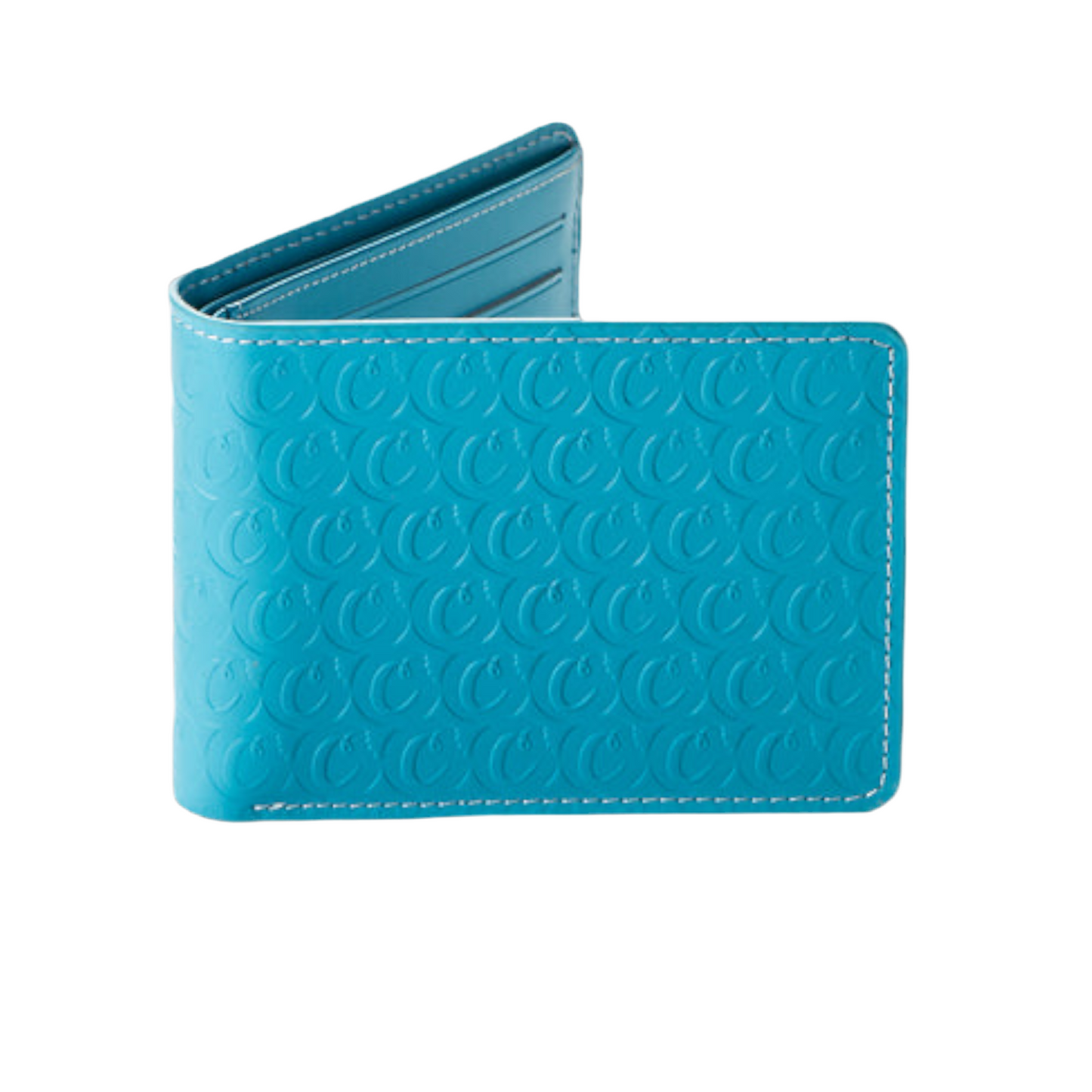 COOKIES Leather Monogram Wallet