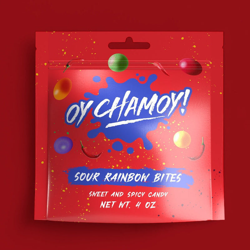 Oy Chamoy! Sour Rainbow Bites