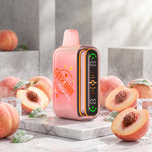 White Peach Hubba,Geek-Bar 2 Single 25K
