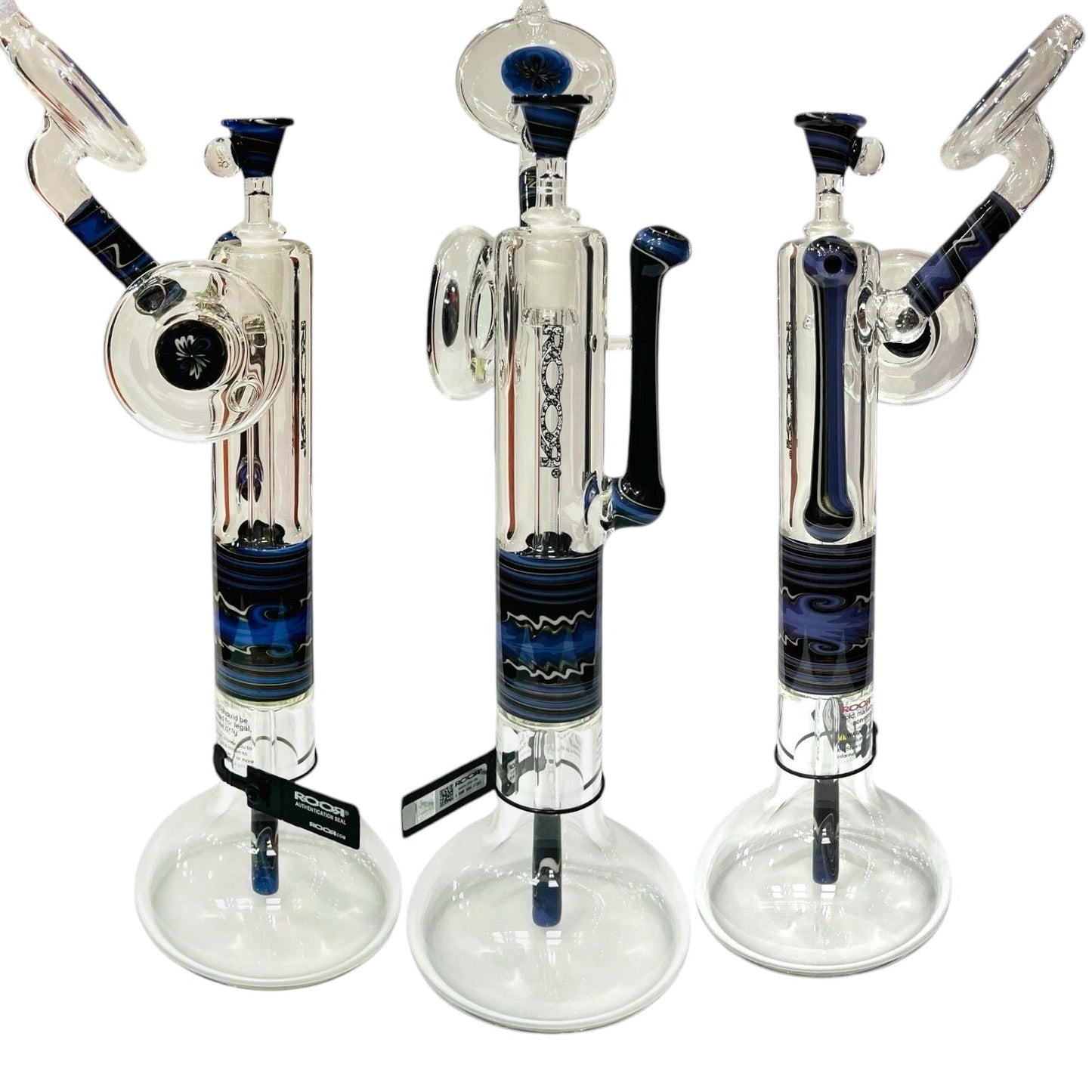 ROOR X Arty’s Glass King Bub Sidecar 19 Inches Tall