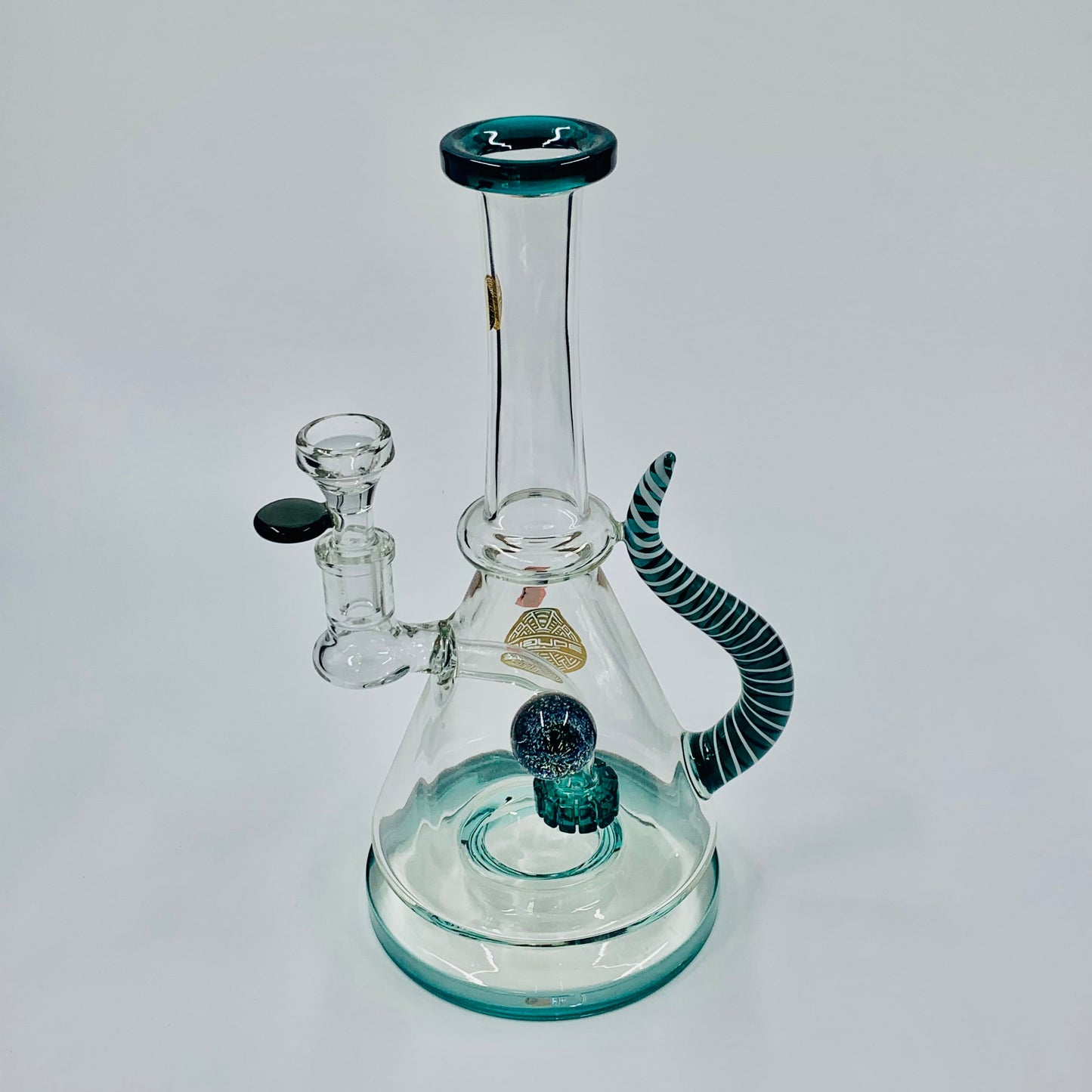 BOUGIE 10'' GREEN FLOATING BEAKER BONG