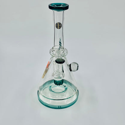 BOUGIE 10'' GREEN FLOATING BEAKER BONG
