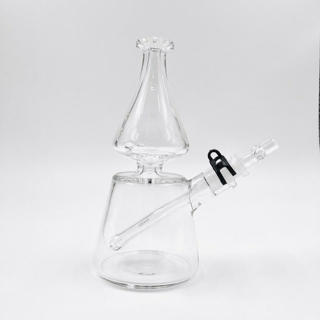 HELIX CLEAR BEAKER BASE WATER PIPE