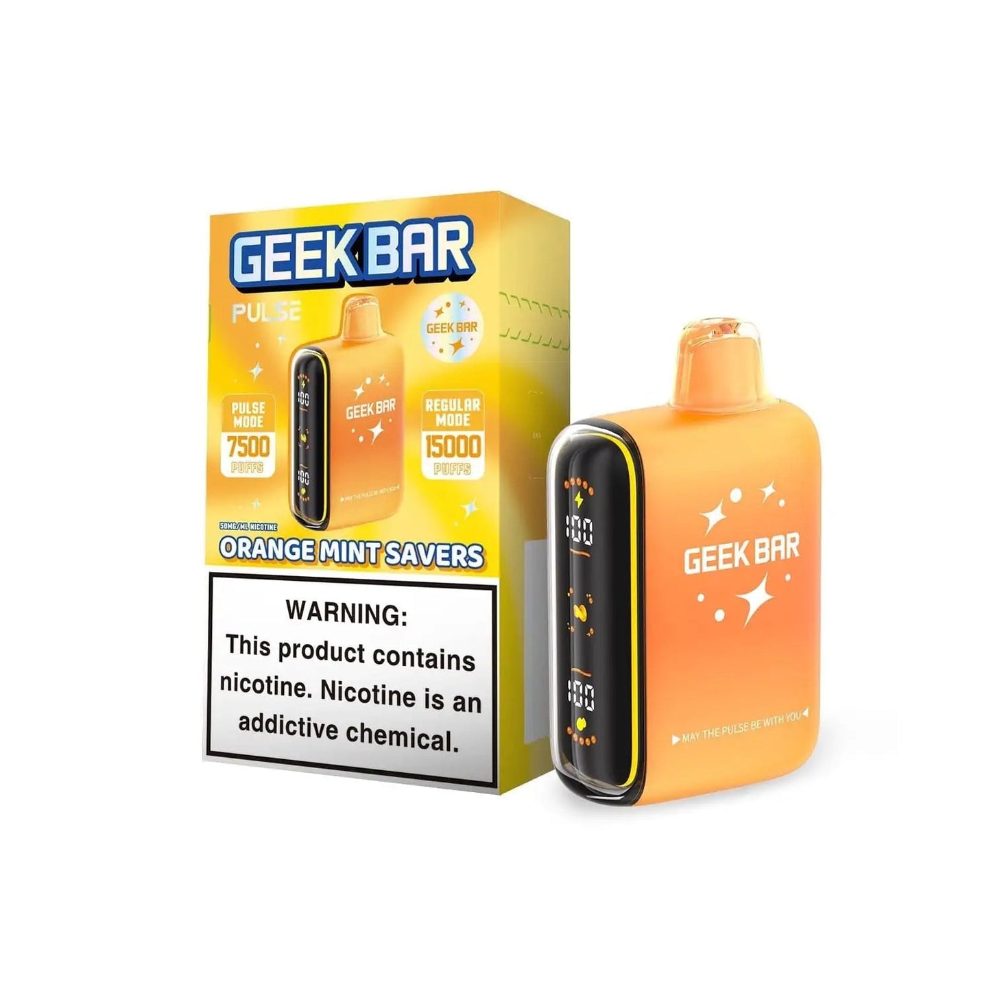 Geek Bar 15K Orange Mint Savers 1-Pack