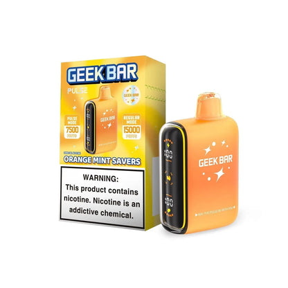 Geek Bar 15K Orange Mint Savers 1-Pack
