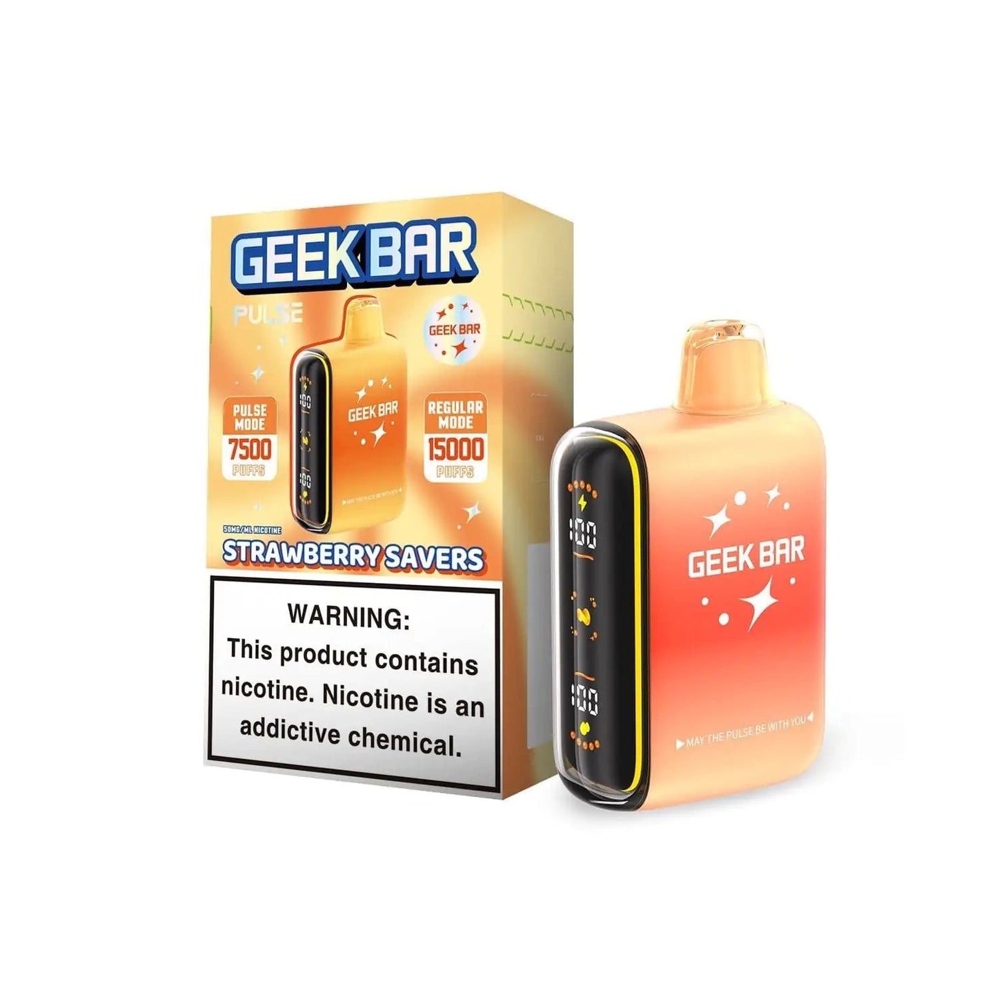 Geek Bar 15K Strawberry Savers 1-Pack