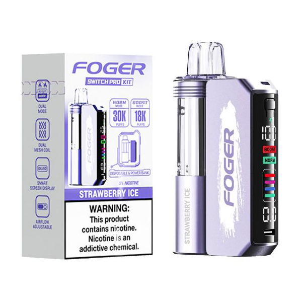 Foger Switch Pro 30K Strawberry ice