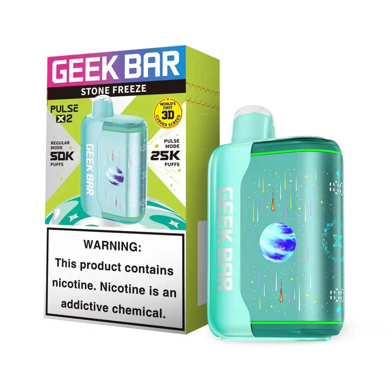 Geek Bar X 2 50K  Stone Freeze