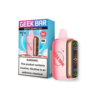Geek Bar 2 25K White Gummy Ice