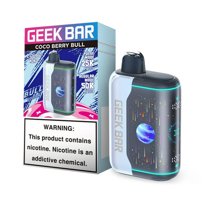 Geek Bar X 2 50K  Coco Berry Bull