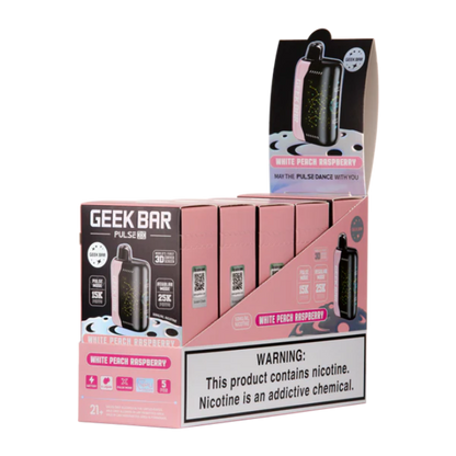 Geek Bar X  White Peach Raspberry