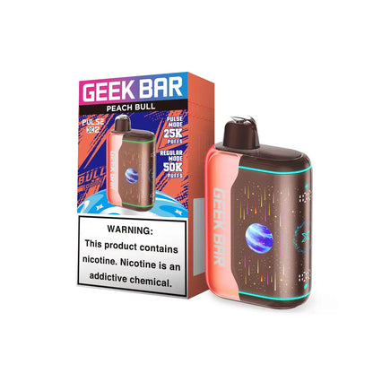 Geek Bar X 2 50K  Peach Bull
